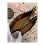Louis Vuitton, Women's Multi Pochette Accessories Bag, Brown