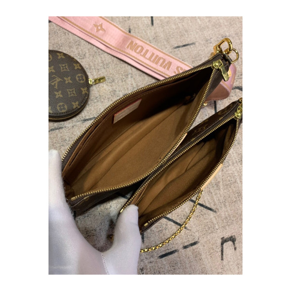 Louis Vuitton, Women's Multi Pochette Accessories Bag, Brown