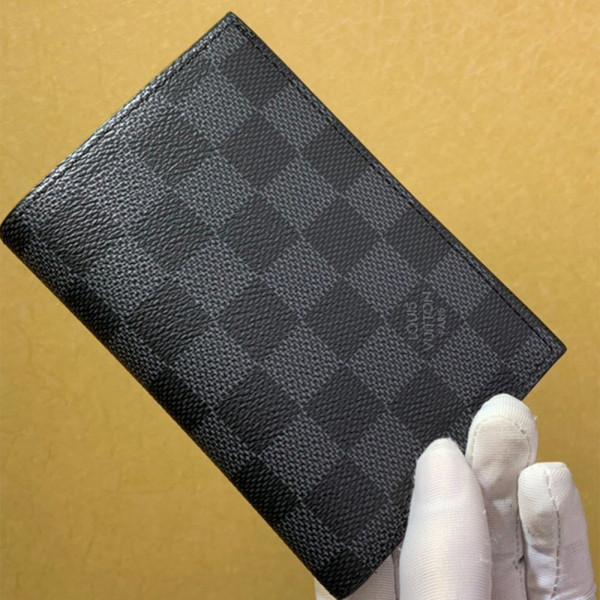 Louis Vuitton, Passport Case, Black