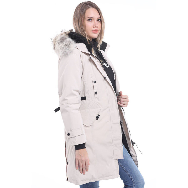 Canada Goose, Women's Kensington Parka, Creme