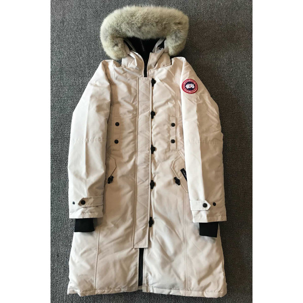 Canada Goose, Women's Kensington Parka, Creme