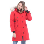 Canada Goose, Women's Kensington Parka, Red