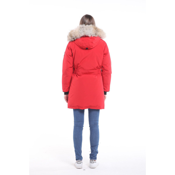Canada Goose, Women's Kensington Parka, Red