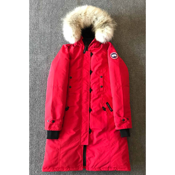 Canada Goose, Women's Kensington Parka, Red