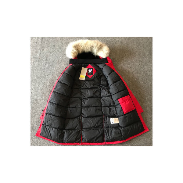 Canada Goose, Women's Kensington Parka, Red