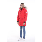 Canada Goose, Women's Kensington Parka, Red