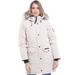 Canada Goose, Women's Trillium Parka, Creme