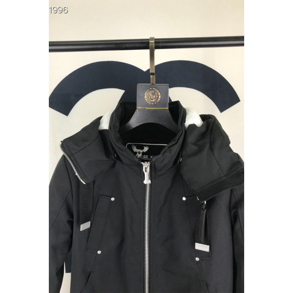 Moose Knuckles, Women's Lejeune Bomber, No Fur, Black