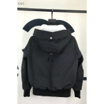 Moose Knuckles, Women's Lejeune Bomber, No Fur, Black