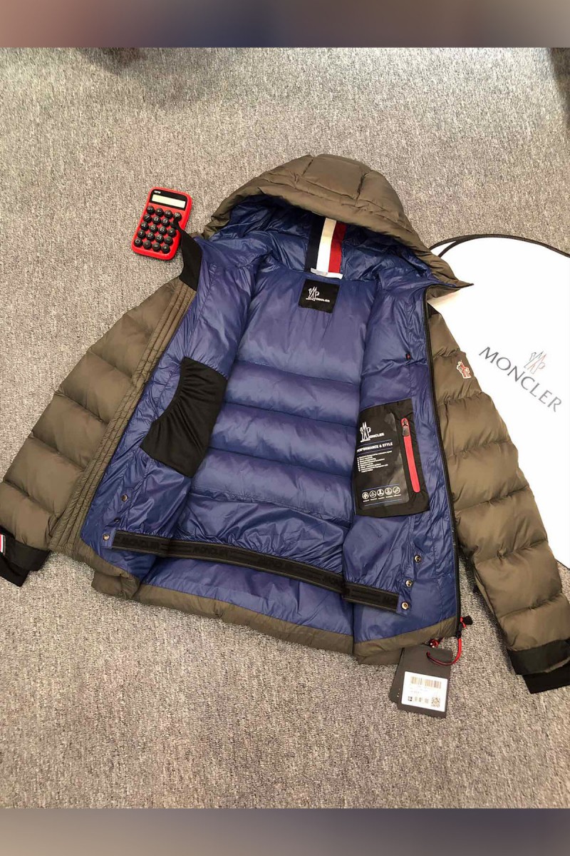 Moncler, Men's Jacket, Khaki