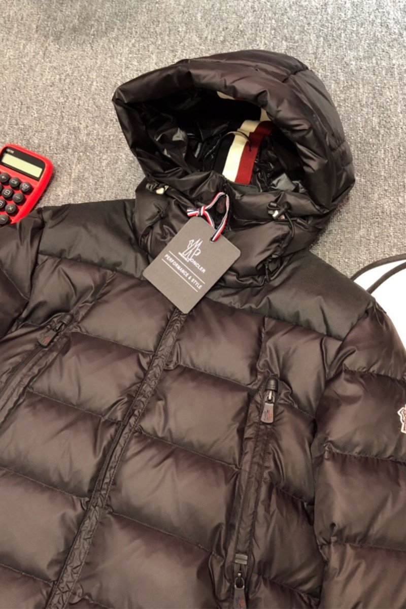 Moncler, Men's Jacket, Black