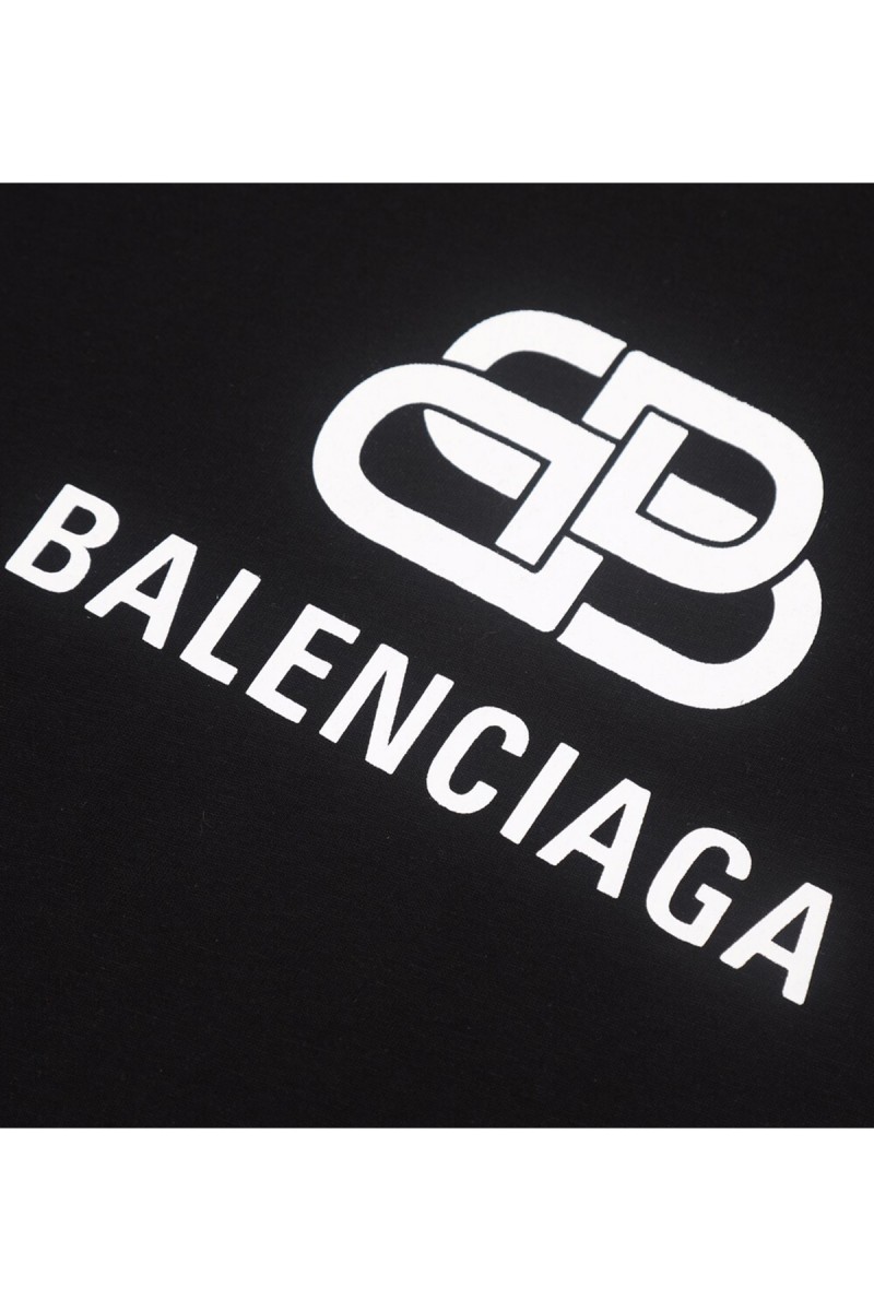 Balenciaga, Men's T-Shirt, Black