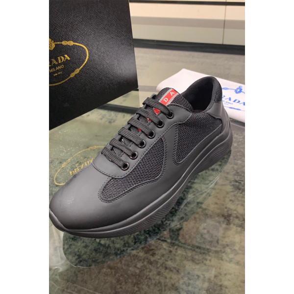 Prada, America's Cup, Men's Sneaker, Black