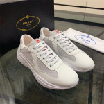 Prada, America's Cup, Men's Sneaker, White