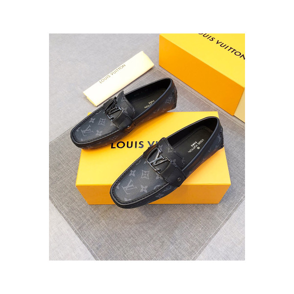 Louis Vuitton, Men's Loafer, Black