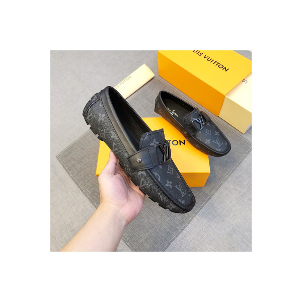 Louis Vuitton, Men's Loafer, Black
