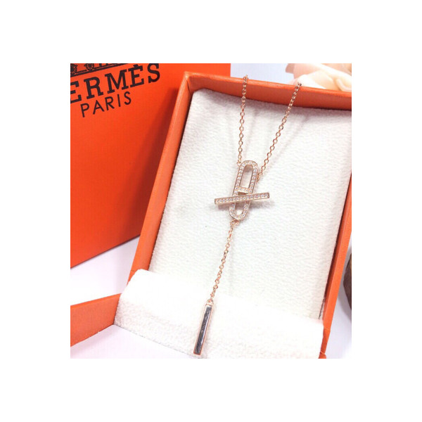Hermes, Women's Necklace, Silver