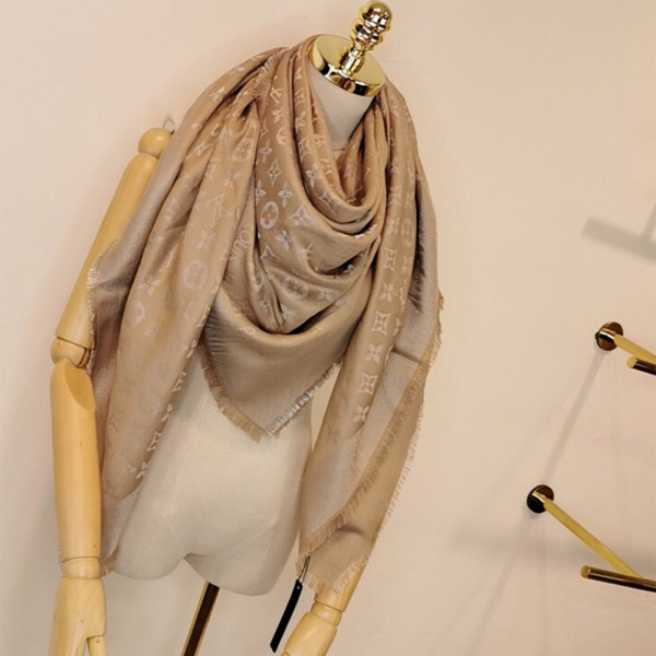 Louis Vuitton, Women's Scarve, Beige