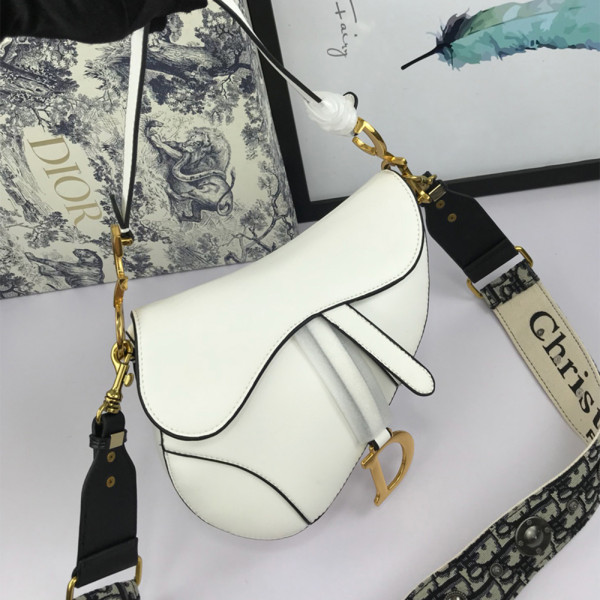 Christian Dior, Saddle, Women's Bag, White