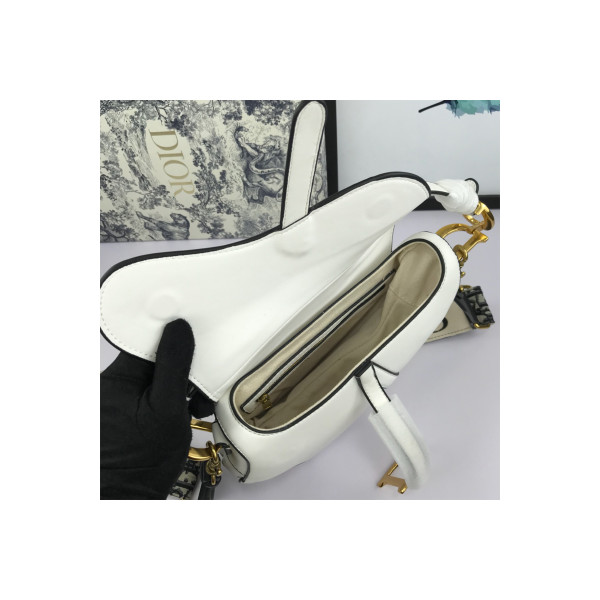 Christian Dior, Saddle, Women's Bag, White