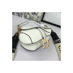 Christian Dior, Saddle, Women's Bag, White