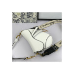 Christian Dior, Saddle, Women's Bag, White