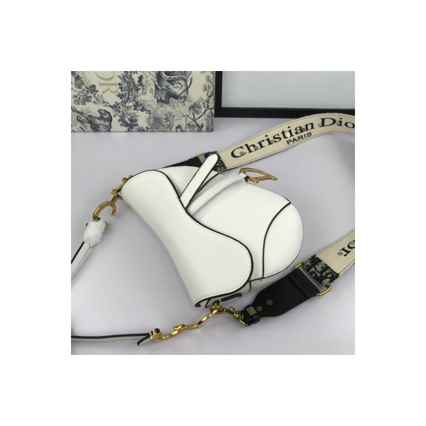 Christian Dior, Saddle, Women's Bag, White