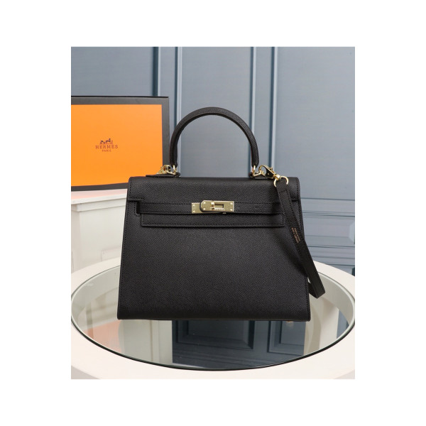 Hermes, Kelly, Women's Bag, Black