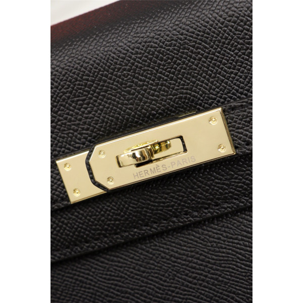 Hermes, Kelly, Women's Bag, Black