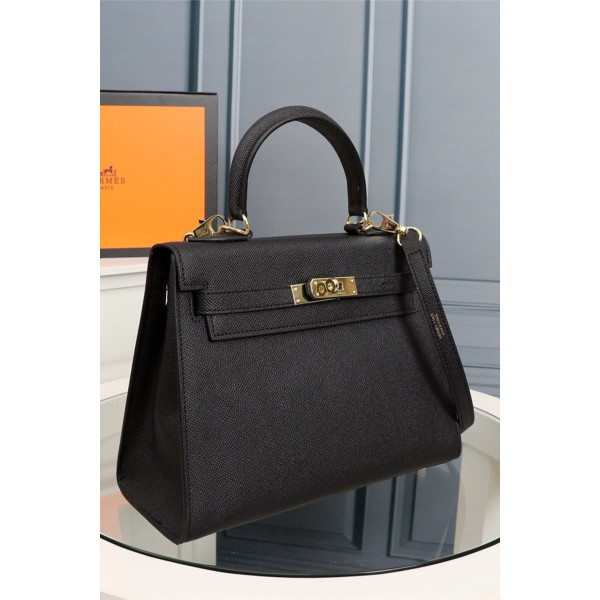 Hermes, Kelly, Women's Bag, Black