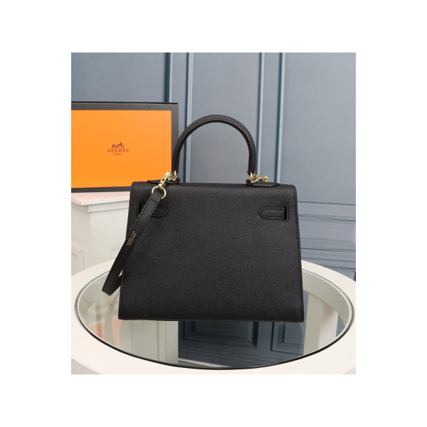 Hermes, Kelly, Women's Bag, Black