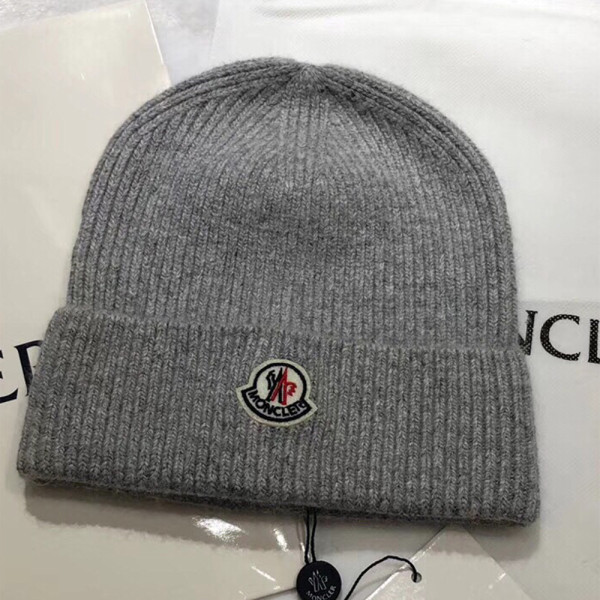 Moncler, Men's  Beanie, Grey