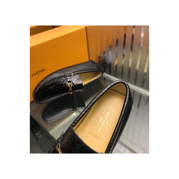Louis Vuitton, Men's Loafer, Black