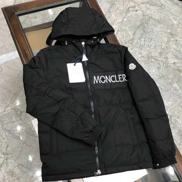 Moncler, Men's Jacket, Black