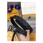 Louis Vuitton, Men's Belt, Black