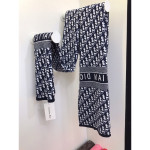 Christian Dior, Women's Scarf, Black