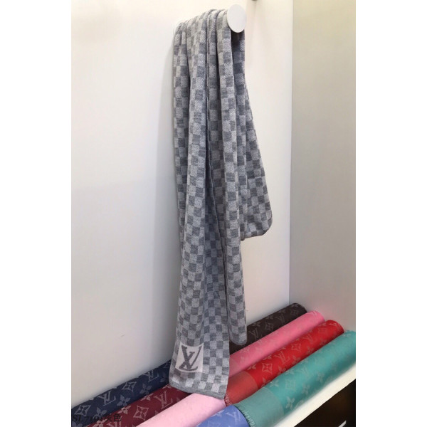 Louis Vuitton, Men's Scarf, Grey
