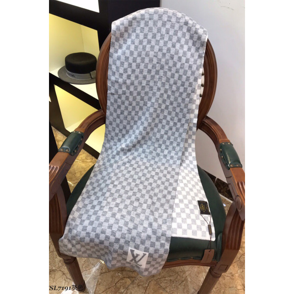Louis Vuitton, Men's Scarf, Grey