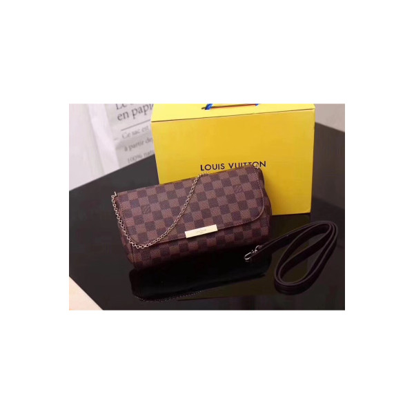 Louis Vuitton, Women's Favourite Bag, Damier Brown