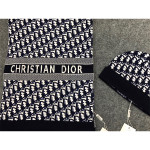 Christian Dior, Unisex Beanie Set, Black