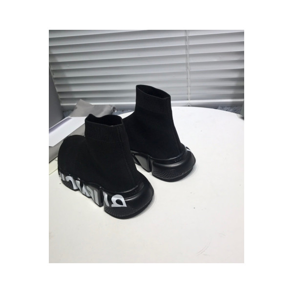 Balenciaga, Speed Trainers, Men's Sneaker, Black