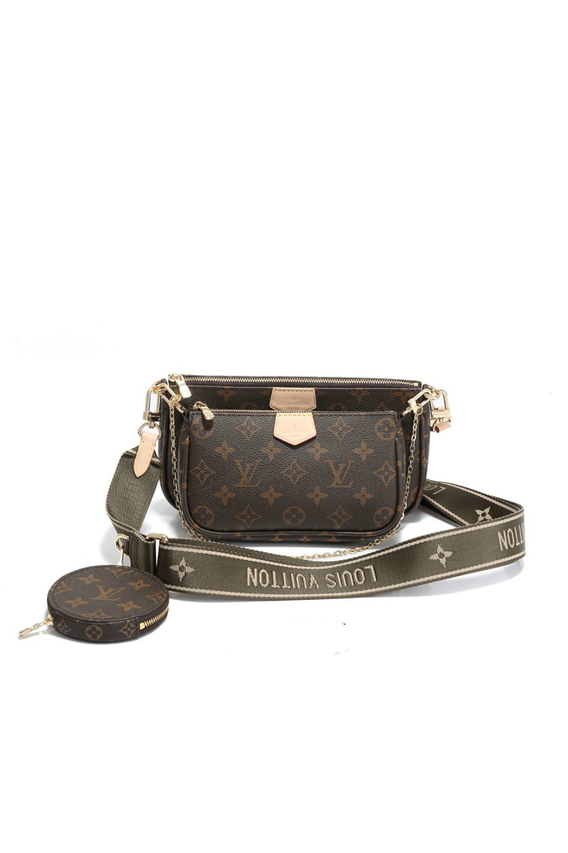 Louis Vuitton, Women's Multi Pochette Accessories Bag, Brown