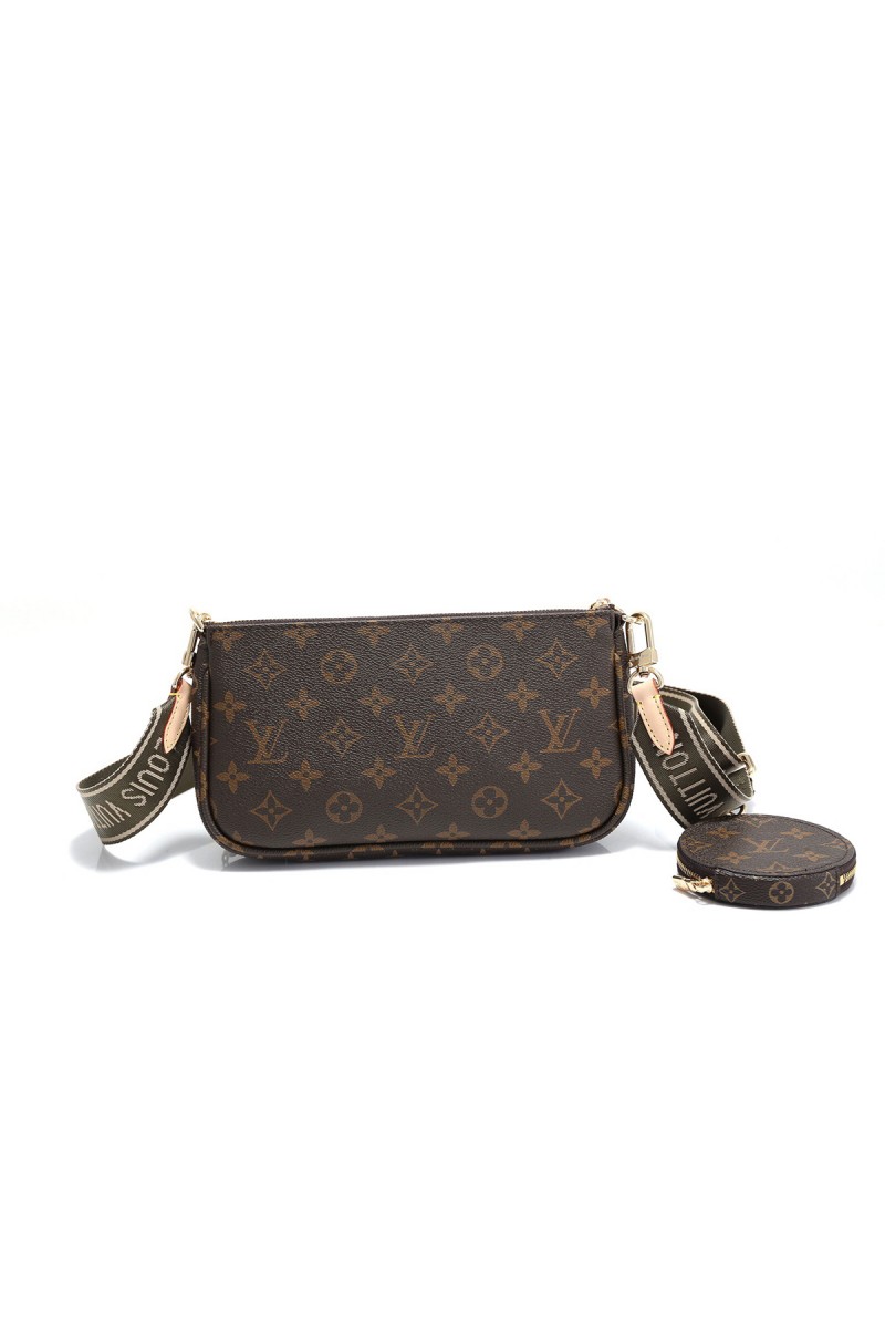 Louis Vuitton, Women's Multi Pochette Accessories Bag, Brown