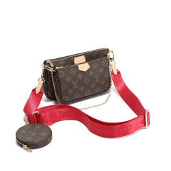 Louis Vuitton, Women's Multi Pochette Accessories Bag, Brown
