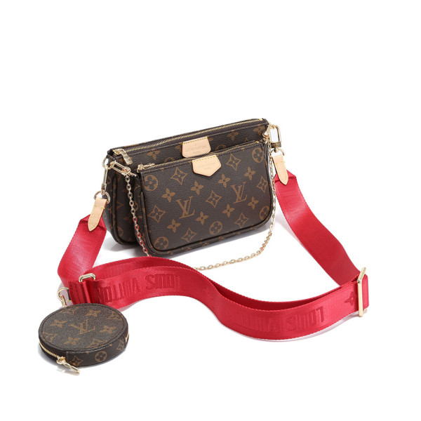 Louis Vuitton, Women's Multi Pochette Accessories Bag, Brown