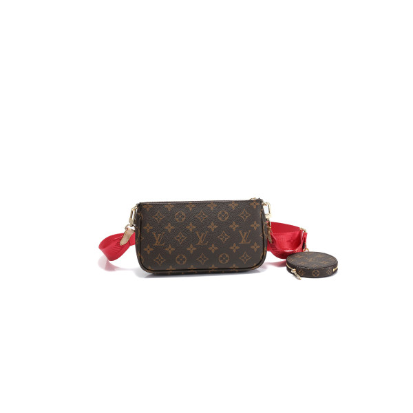 Louis Vuitton, Women's Multi Pochette Accessories Bag, Brown