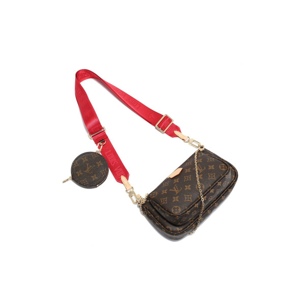Louis Vuitton, Women's Multi Pochette Accessories Bag, Brown