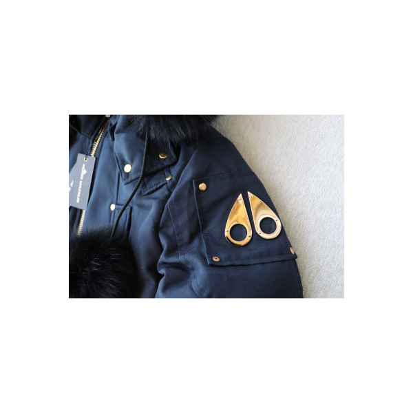 Moose Knuckles, Debbie Bomber, Women's Jackets, Blue