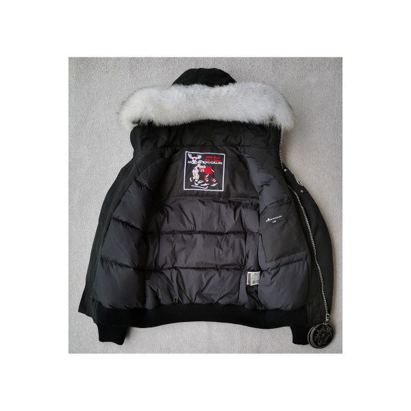 Moose Knuckles, Ballistic Bomber, Men's Jackets Black