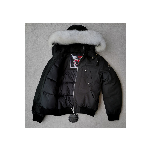 Moose Knuckles, Ballistic Bomber, Men's Jackets Black